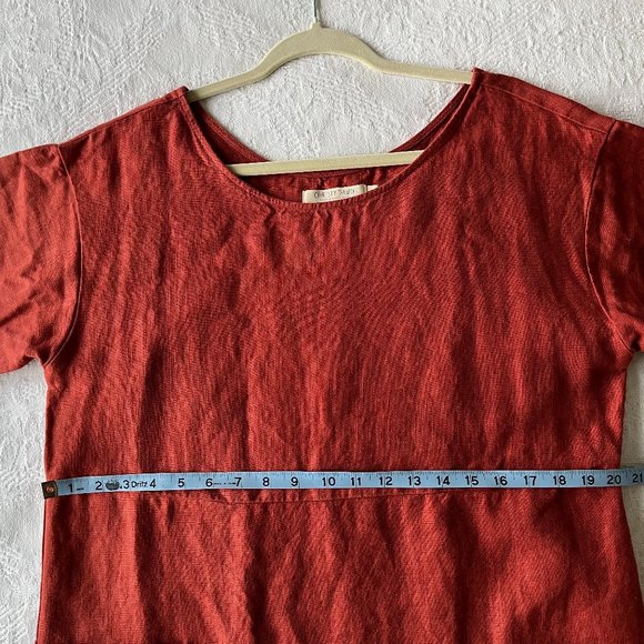 Christy Dawn Seaton Dress - Rust L - Picture 4 of 16